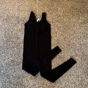Zenana Ribbed Seamless Jumpsuit